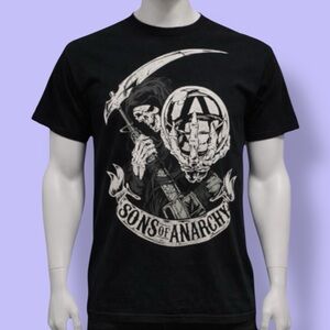 2 FOR $28 | 2013 Sons of Anarchy Skull Biker Black Graphic T-Shirt